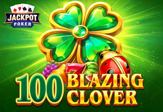 100 Blazing Clover JILI official cover